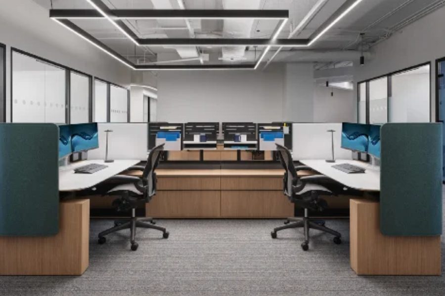 Stand Together workstation area